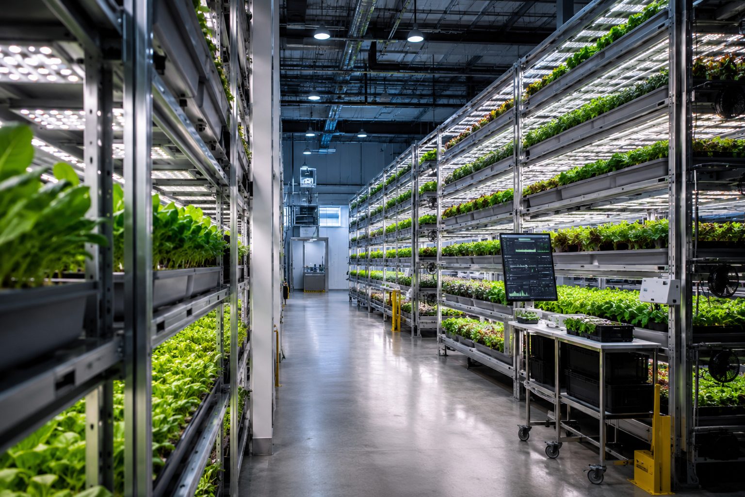 Cannabis cultivation facility with engineered ventilation and odor control systems meeting local code requirements